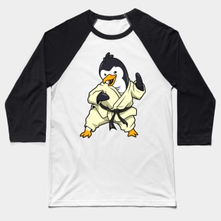 Comic Pinguin does Karate Baseball T-Shirt